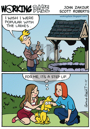 Working Daze on Saturday April 25, 2009 Comic Strip