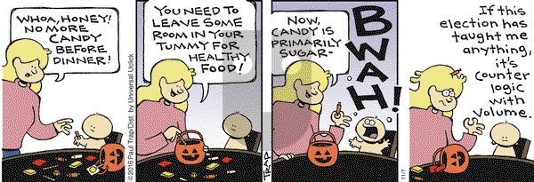 Thatababy on Monday November 7, 2016 Comic Strip