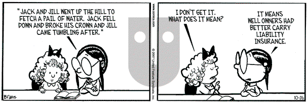 Grand Avenue on Friday October 26, 2007 Comic Strip