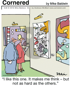 Cornered on Friday September 28, 2018 Comic Strip