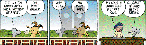 Pearls Before Swine on Monday April 3, 2017 Comic Strip