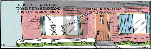 Grand Avenue on Tuesday February 14, 2017 Comic Strip