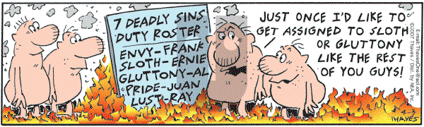 Frank and Ernest - Tuesday April 3, 2007 Comic Strip