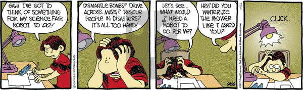 The Buckets on Friday November 3, 2017 Comic Strip