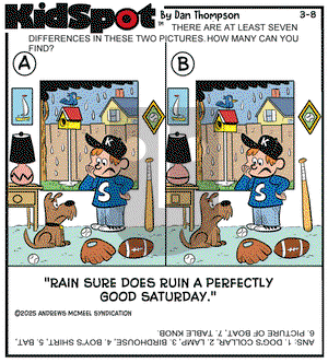 KidSpot on Saturday March 8, 2025 Comic Strip