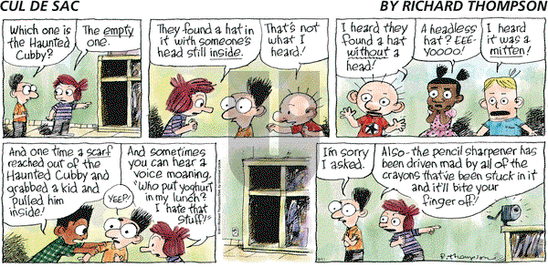 Cul de Sac - Sunday September 11, 2011 Comic Strip