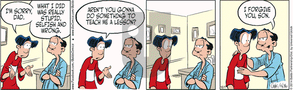 Baldo on Monday December 1, 2014 Comic Strip