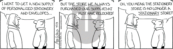 The Born Loser on Saturday July 13, 2002 Comic Strip
