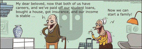 WuMo on Thursday January 30, 2020 Comic Strip