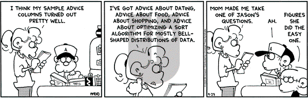 FoxTrot on Friday September 27, 2002 Comic Strip