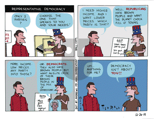 Ted Rall on Wednesday December 26, 2018 Comic Strip