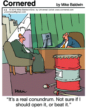 Cornered - Tuesday April 6, 2010 Comic Strip