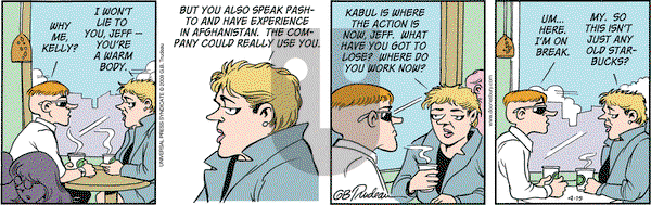 Doonesbury on Wednesday April 15, 2009 Comic Strip