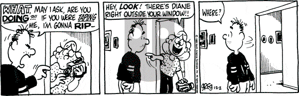 Luann on Saturday December 2, 1989 Comic Strip