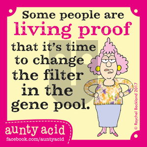 Aunty Acid on Tuesday June 20, 2017 Comic Strip