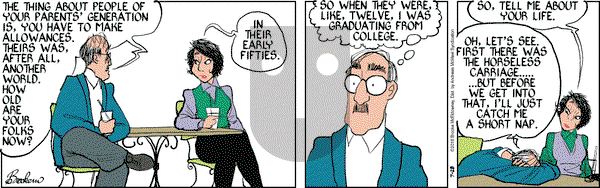 9 Chickweed Lane on Saturday July 28, 2018 Comic Strip