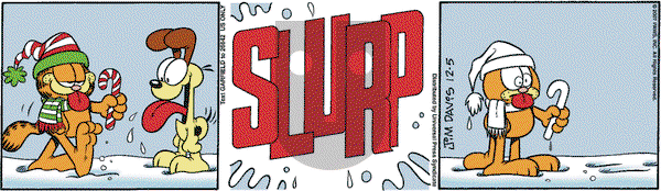 Garfield on Wednesday December 5, 2007 Comic Strip