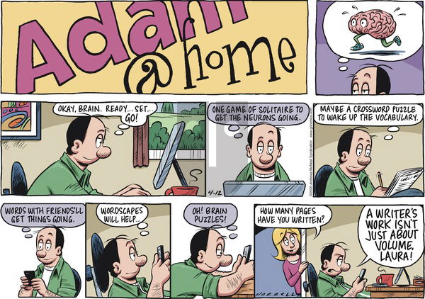 Adam@Home on Sunday April 12, 2020 Comic Strip