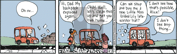 Cul de Sac on Friday March 3, 2017 Comic Strip
