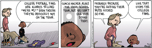Frazz on Saturday September 14, 2013 Comic Strip