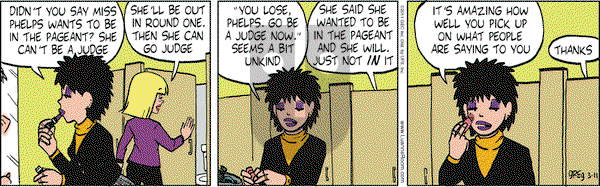 Luann on Friday March 11, 2011 Comic Strip