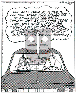 Close to Home on Friday June 27, 1997 Comic Strip