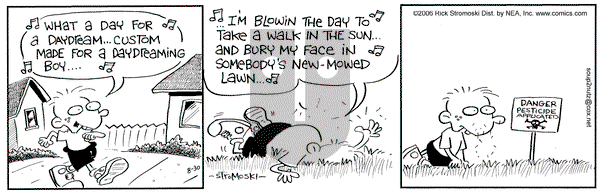 Soup to Nutz - Old on Wednesday August 30, 2006 Comic Strip