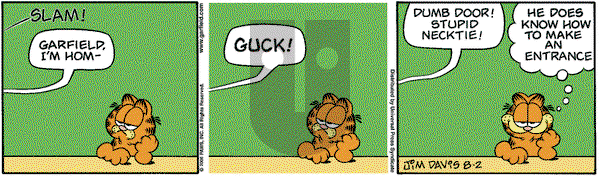Garfield on Wednesday August 2, 2006 Comic Strip