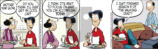 Baldo on Monday December 28, 2015 Comic Strip