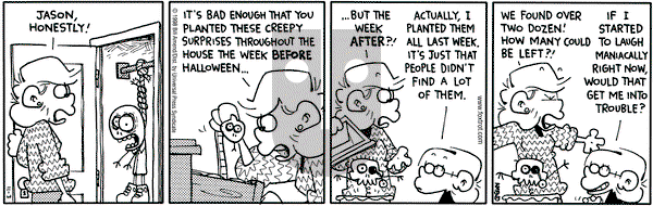FoxTrot on Tuesday November 3, 1998 Comic Strip