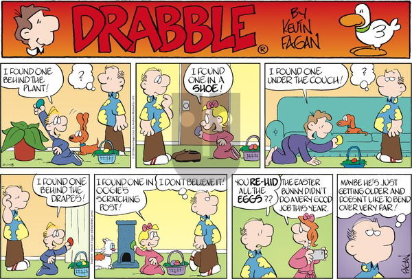 Drabble on Sunday April 1, 2018 Comic Strip