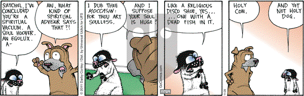 Get Fuzzy on Friday November 29, 2013 Comic Strip