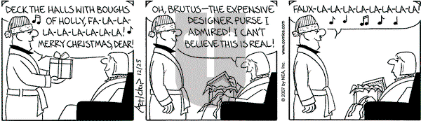 The Born Loser on Tuesday December 25, 2007 Comic Strip