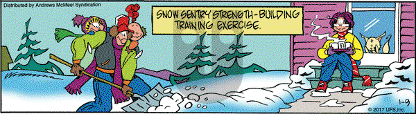 Rose is Rose on Monday January 9, 2017 Comic Strip