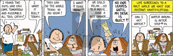 Cathy Classics on Thursday August 22, 2002 Comic Strip