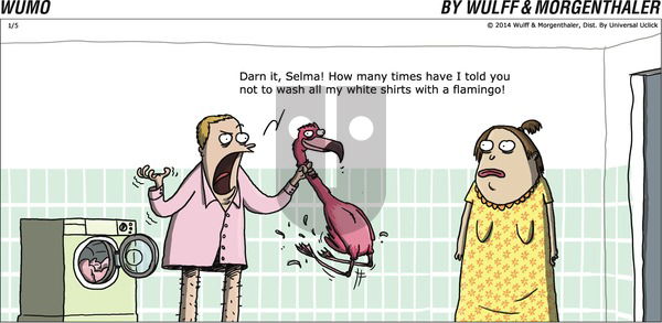 WuMo - Sunday January 5, 2014 Comic Strip