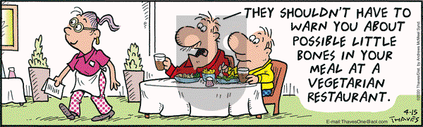 Frank and Ernest on Wednesday April 15, 2020 Comic Strip