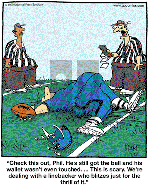 In the Bleachers on Saturday January 12, 2008 Comic Strip
