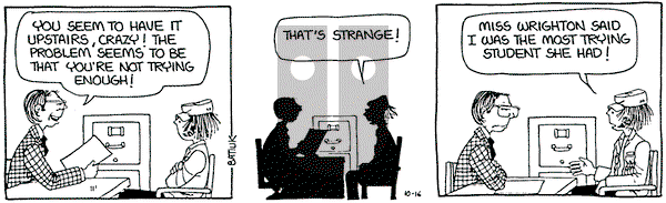 Funky Winkerbean on Tuesday October 14, 2025 Comic Strip