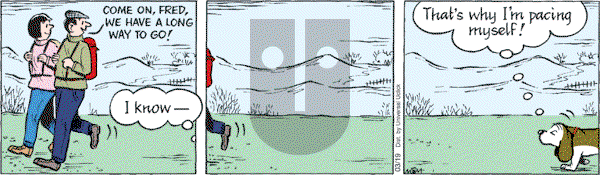 Fred Basset on Saturday March 19, 2011 Comic Strip