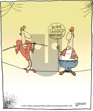 The Flying McCoys on Thursday January 20, 2011 Comic Strip
