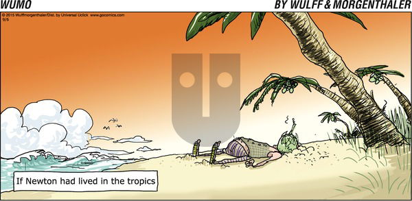 WuMo - Sunday September 6, 2015 Comic Strip