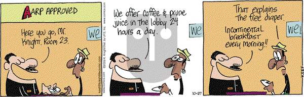 The Knight Life - Tuesday October 27, 2009 Comic Strip