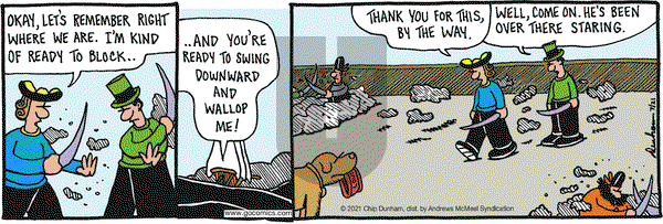 Overboard on Wednesday July 21, 2021 Comic Strip