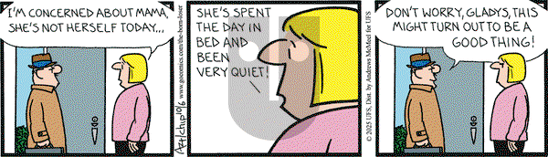 The Born Loser on Monday October 6, 2025 Comic Strip