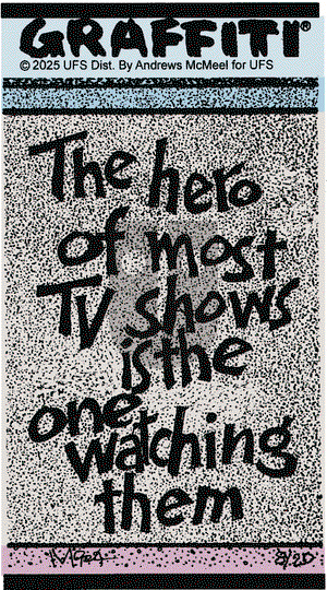 Graffiti on Wednesday August 20, 2025 Comic Strip