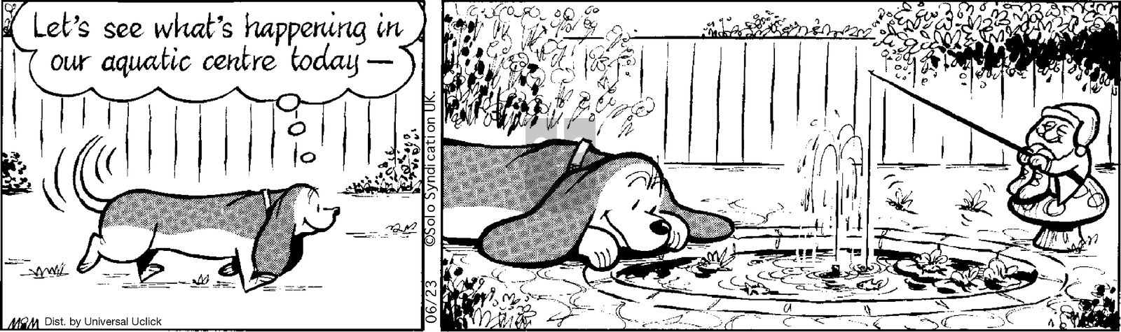 Fred Basset on Monday June 23, 2014 Comic Strip