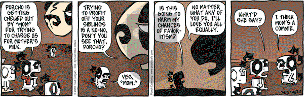 Pooch Cafe on Thursday July 8, 2010 Comic Strip