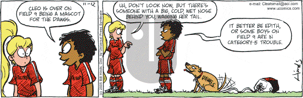 Cleats - Saturday November 12, 2005 Comic Strip