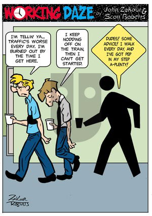 Working Daze on Tuesday April 22, 2025 Comic Strip